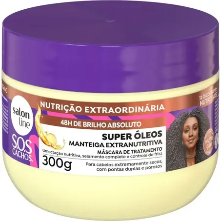 Mascara salon line sos cachos manteiga extra nutri 300gr
