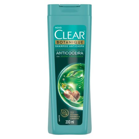 Shampoo clear botanique anticoceira 200ml