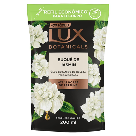 Sabonete Lux 200ml - Botanicals - Buquê de Jasmim - Refil