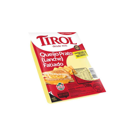 Queijo Prato Tirol Fatiado 400G