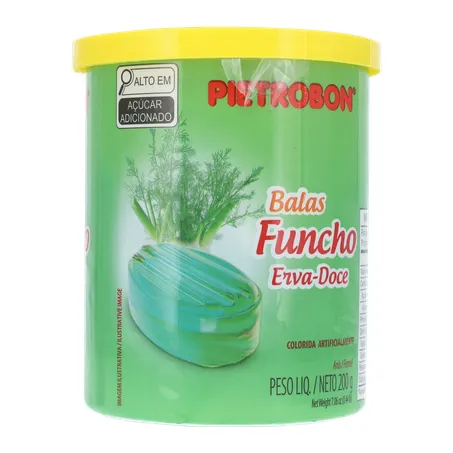Balas Funcho Erva Doce Pietrobon Pote 200gr 360-12