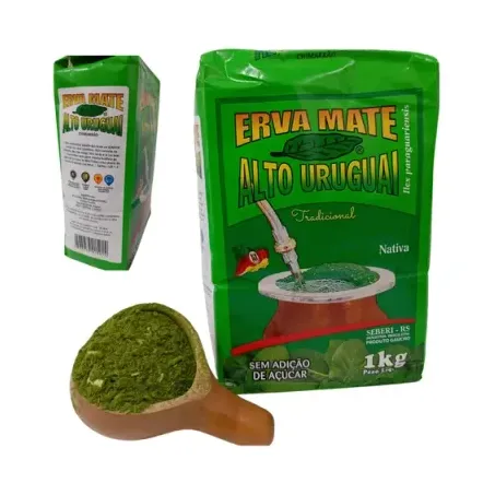 Erva mate alto uruguai tradiciona 1kg