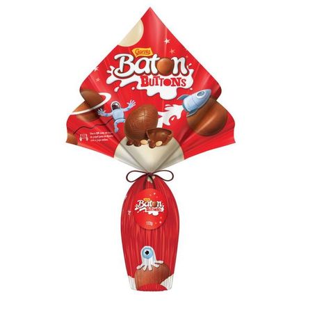 Ovo Pascoa Baton Garoto Buttons 172g