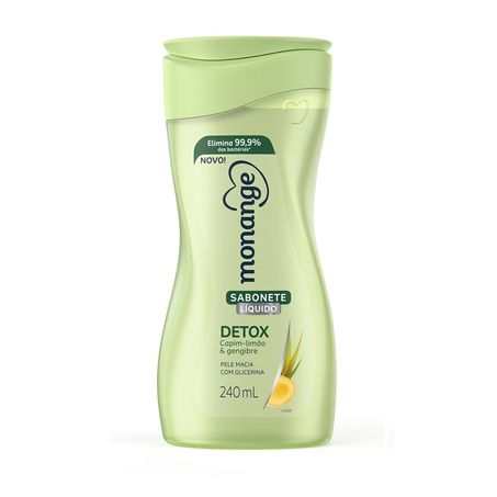 Sabonete liq monange detox cap lim 240ml