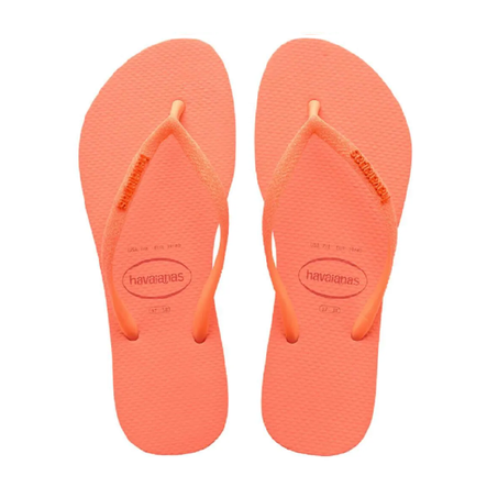 CHINELO HAVAIANAS SLIM GLITTER NEON CORAL SPAKER 39/40 2025