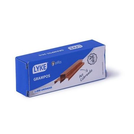 GRAMPO 26/6 COBREADO LYKE C/5000UN