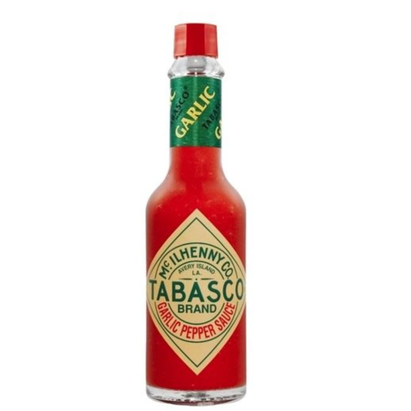 Molho de Pimenta Tabasco Garlic Sauce Vidro com 60Ml