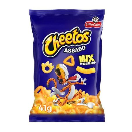 SALG. CHEETOS 41G MIX QUEIJOS R$