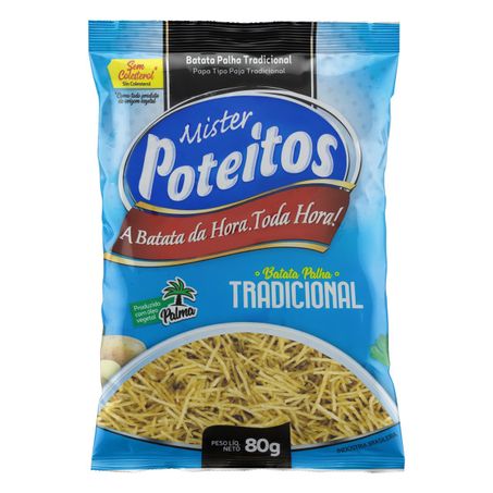 Batata palha tradicional mister poteitos