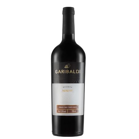 VINHO GARIBALDI MERLOT 750ML T. SECO