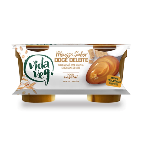 SOBREMESA VIDA VEG MOUSSE DOCE DE LEITE 200G