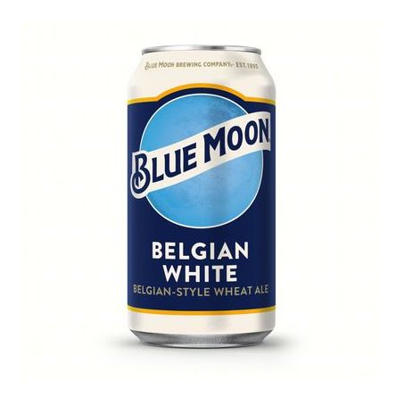 Cerveja Belgian White Ale Blue Moon Lata 355ml