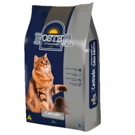 ALIMENTO PARA GATOS FOSTER CASTRADOS PREMIUM 10,1KG