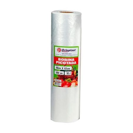 BOBINA PICOTADA 40X62 RF 243 ORLEPLAST 10KG C/500