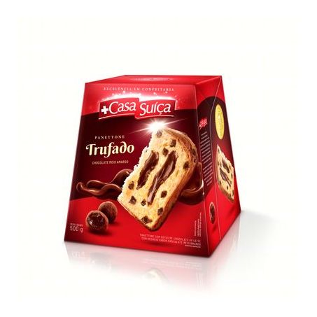 Chocottone Casa Suica Trufado Meio Amargo 500g