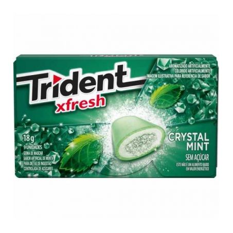 CHICLE TRIDENT 18G XFRESH MENTA