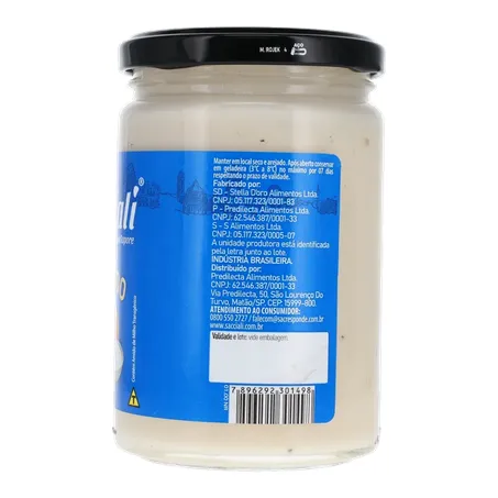 MOLHO PRONTO SACCIALI ALFREDO VIDRO 320G 360-9