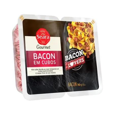 Bacon Seara 140g Gourmet Cubos