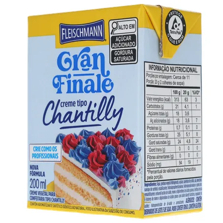Creme Chantilly Fleischmann Gran Finale 200ml 360-4