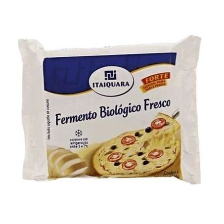 Fermento Biológico Fresco Itaiquara 4un 15g