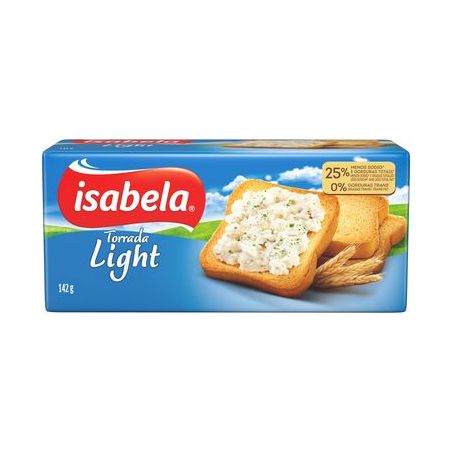 Torrada light isabela 142g