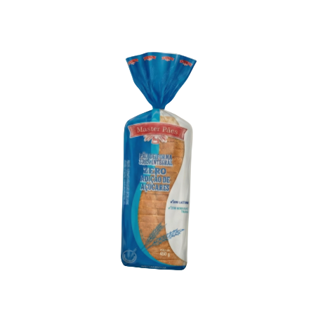 Pão de Forma Master Pães Integral Zero Açúcar 450g