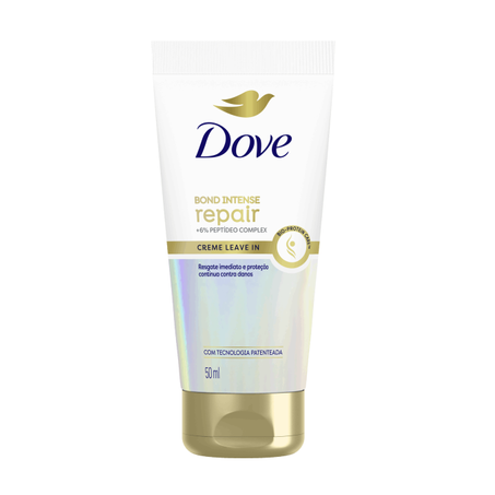 Creme leave in dove 50ml bond intense