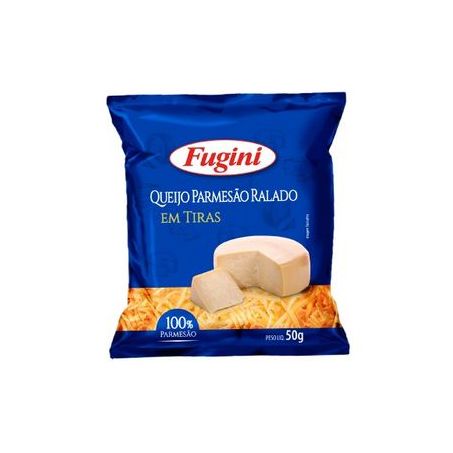 QUEIJO RALADO FUGINI  PARMESAO TIRAS 50G
