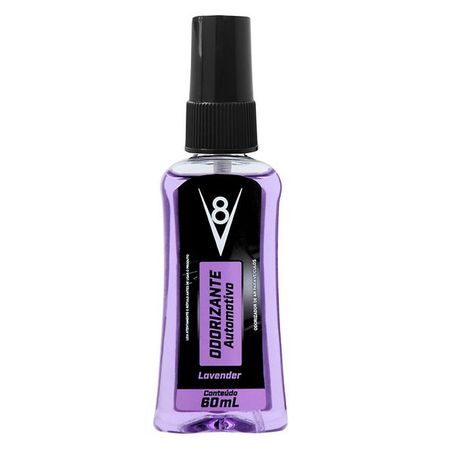 Odorizador spray lavanda v8 t quimica 60ml