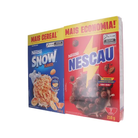 CEREAL MATINAL NESTLÉ NESCAU + SNOW 440G 360-3