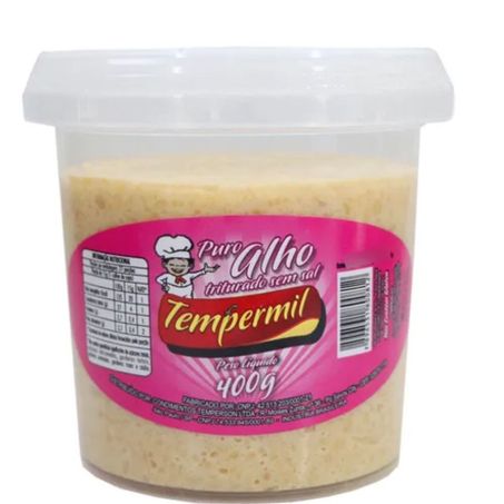 ALHO TRITURADO TEMPERMIL 400G