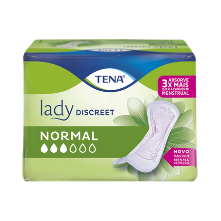 Protetor diário tena lady discreet para