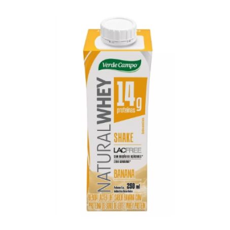 SHAKE VERDE CAMPO 250ML N WHEY BANANA