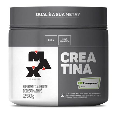 Creatina max titanium 250gr creapure