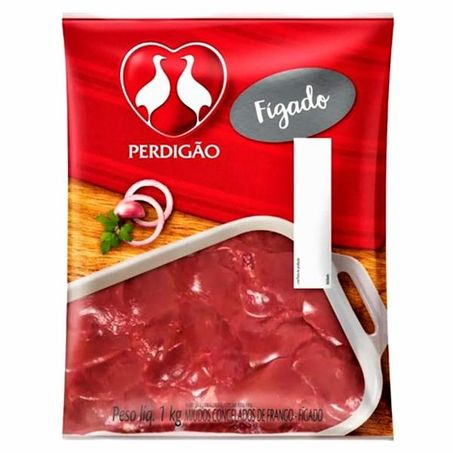 Corte frango perdigao 1kg figado