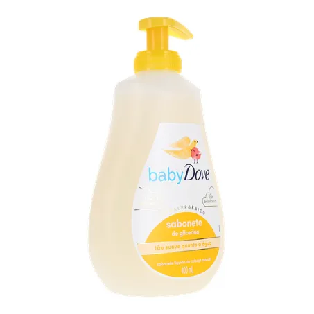 Sabonete Líquido Baby Dove Hidratação Glicerinada da Cabeça aos Pés Frasco 400ml 360-32