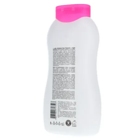 Loção hidratante denomax rosa mosqueta argan 470g 360-21