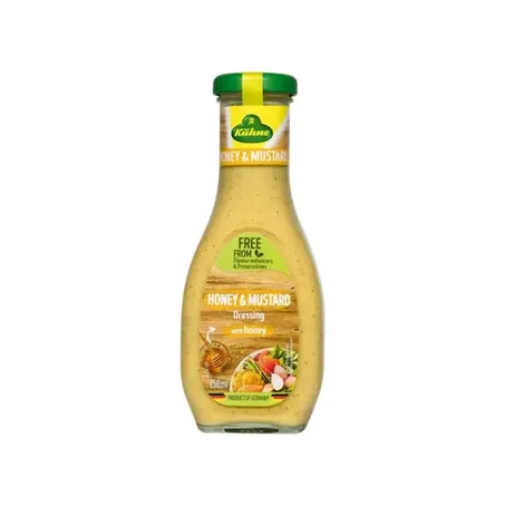 Molho salada mostarda/mel kuhne 250ml