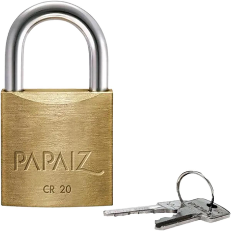 Cadeado Papaiz  CR 20mm - Ref. 0100200CX