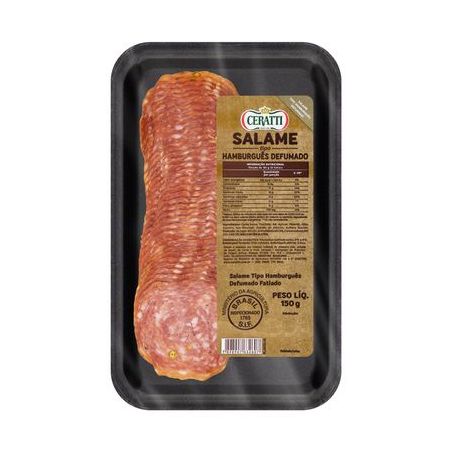 SALAME HAMB CERATI FATIADO 150G