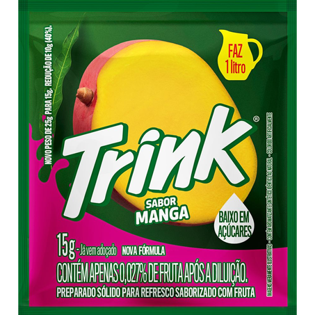 Refresco Trink Manga Pacote 15G