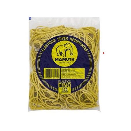 ELÁSTICO AMARELO MAMMUTH Nº18 100G