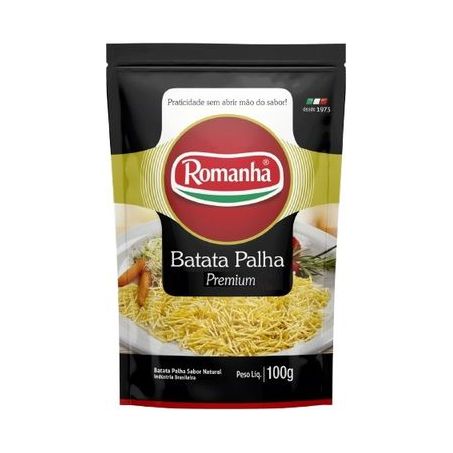 Batata palha romanha natural premium 100g