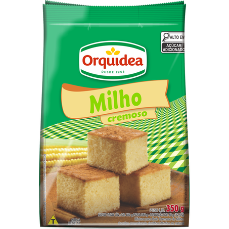 MISTURA BOLO ORQUIDEA MILHO CREMOSO 350G