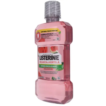 Antisséptico Bucal Listerine melancia e hortelã 500ml 360-4
