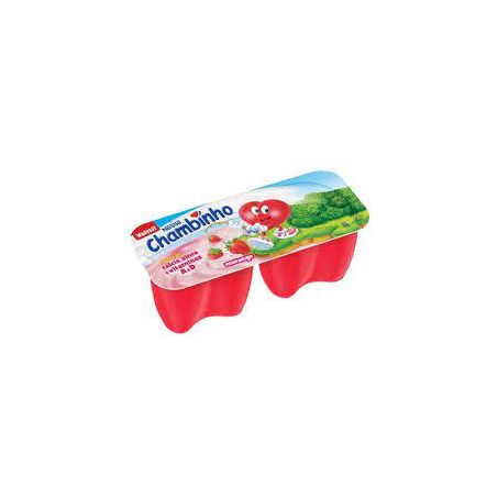 IOGURTE NESTLÉ CHAMBINHO MORANGO 80GR C. 2UN
