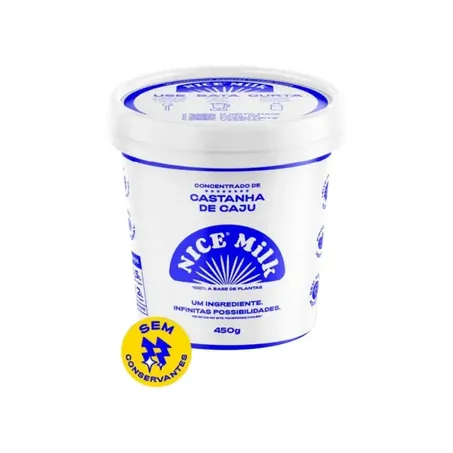 Nice Milk Castanha Caju 450g