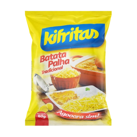 Batata palha ki-fritas tradicional 80g