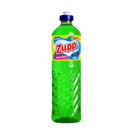 DETERGENTE ZUPP 500ML LIMAO