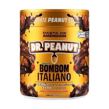 Pasta Amendoim Dr Peanut 250g Bombom Italiano